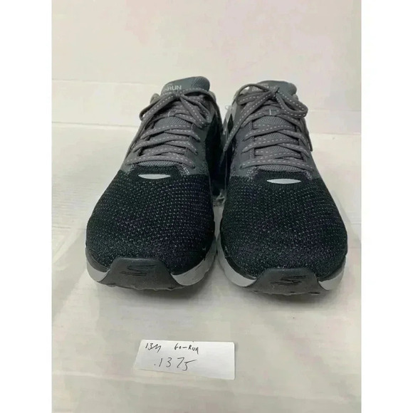 .1375 Skechers Go-Run, Black/Gray, Mens Running Shoes-US 13 Mens - Picture 3 of 6